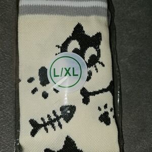 Kitty knee high socks